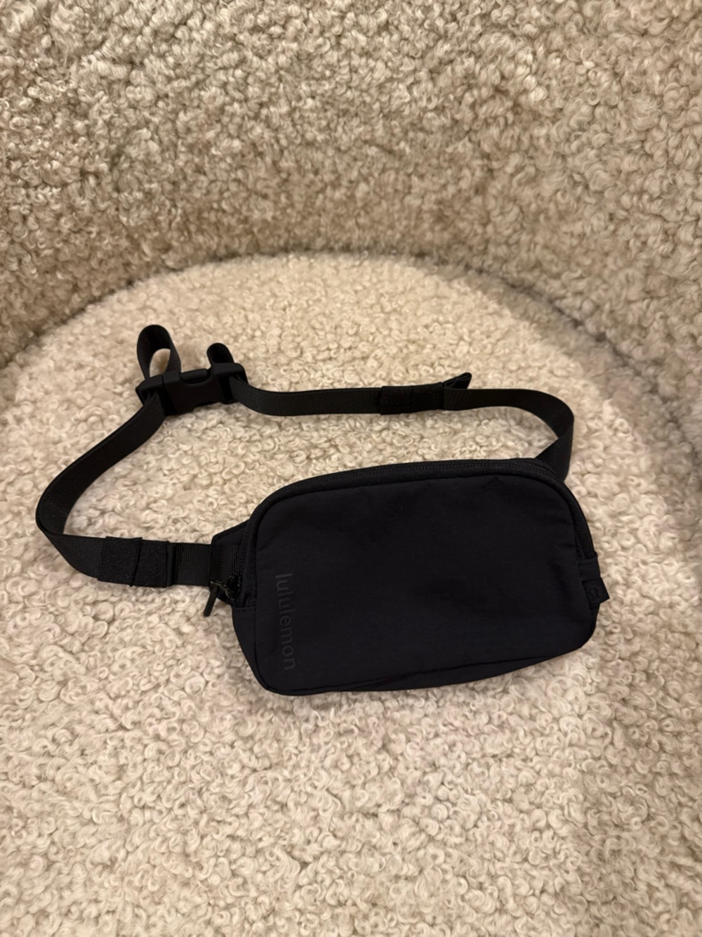 lululemon athletica Black Sling Belt Bag